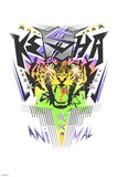 Ke$ha Stretched Canvas Print