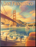 San Francisco Mounted Print by Kerne Erickson