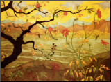 Apple Tree with Red Fruit, c.1902 Mounted Print by Paul Ranson