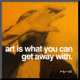 Art Mounted Print by Andy Warhol