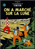 On a Marché sur la Lune, c.1954 Mounted Print by Hergé (Georges Rémi) 