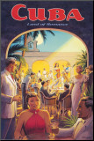 Cuba, Land of Romance Mounted Print by Kerne Erickson