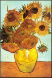 Sunflowers, c.1888 Mounted Print by Vincent van Gogh