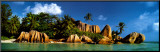 La Digue Island, Seychelles, Indian Ocean Mounted Print by K.H. Hanel