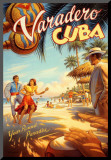Varadero, Cuba Mounted Print by Kerne Erickson