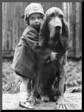 Girl's Best Friend Mounted Print