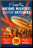 Super Skyliners Mounted Print by Kerne Erickson