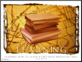 Learning Mounted Print
