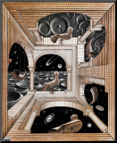 Another World Mounted Print by M. C. Escher