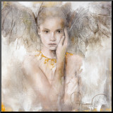 In Truth There Is Love Mounted Print by Elvira Amrhein