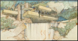 Falling Water, Mill Run, Pennsylvania Impressão montada por Frank Lloyd Wright Falling Water, Mill Run, Pennsylvania Impressão montada por Frank Lloyd Wright