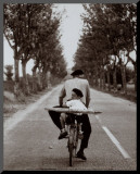 France Mounted Print by Elliott Erwitt