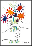 Petite Fleurs Mounted Print by Pablo Picasso