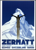 Zermatt Mounted Print by Pierre Kramer