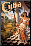 Cuba Mounted Print by Kerne Erickson