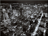Empire State Building, East View Mounted Print by Henri Silberman