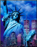 New York, Statue of Liberty Mounted Print