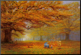 Winnie the Pooh - Folhas de Outono Impressão montada por Peter Ellenshaw Winnie the Pooh - Folhas de Outono Impressão montada por Peter Ellenshaw