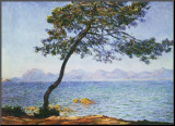 Antibes Mounted Print by Claude Monet