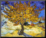 Mulberry Tree, c.1889 Mounted Print by Vincent van Gogh