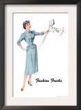 Fashion Frocks Art by Sara Pierce