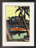 28 Foot Speedster Poster by Edward A. Wilson