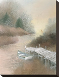Marsh Island Inlet Stretched Canvas Print by Albert Swayhoover