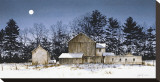 Pine Ridge Stretched Canvas Print by Ray Hendershot