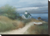 Seacliff Stretched Canvas Print by Albert Swayhoover
