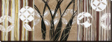 Fish and Hearth, Lily Stretched Canvas Print by Nina Tichava