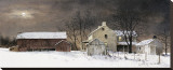 Wintermond Leinwand von Ray Hendershot