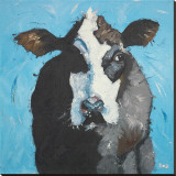 Cow, no. 302 Reproducción en lienzo de la lámina por Roz