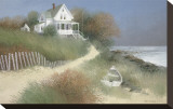Windjammer Point Stretched Canvas Print by Albert Swayhoover