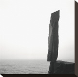 Balancing Rock Stretched Canvas Print by Andrew Ren