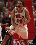 Indiana Pacers v Chicago Bulls - Game Two, Chicago, IL - April 18: Joakim Noah Photographic Print