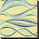 Marine Samphire Stretched Canvas Print by Denise Duplock