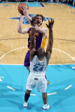 Los Angeles Lakers v New Orleans Hornets - Game Four, New Orleans, LA - April 24: Pau Gasol and Car Photographic Print