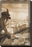 Paris Stretched Canvas Print by Erin Clark