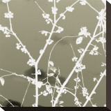 Autumn Branch (tan) Reproduction transférée sur toile par Jenny Kraft