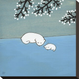 Follow Your Heart, Napping Under Marshmallow Tree Reproducción en lienzo de la lámina por Kristiana Pärn