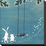 Follow Your Heart- Let's Swing Płótno naciągnięte na blejtram - reprodukcja autor Kristiana Pärn Follow Your Heart- Let's Swing Płótno naciągnięte na blejtram - reprodukcja autor Kristiana Pärn