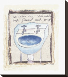 Wish-Wash Stretched Canvas Print by Jane Claire