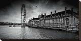 London Stretched Canvas Print by Marcin Stawiarz