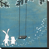 Follow Your Heart- Let's Swing Lærredstryk på blindramme af Kristiana Pärn Follow Your Heart- Let's Swing Lærredstryk på blindramme af Kristiana Pärn
