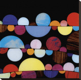 Bauble (detail) Stretched Canvas Print by Rex Ray