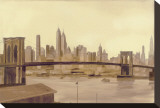 Brooklyn Flow Reproduction transférée sur toile par S. Garrett