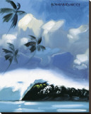 Tropical Moment Stretched Canvas Print by Wade Koniakowsky
