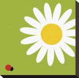 Daisy Sunshine Stretched Canvas Print
