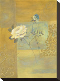 Splendor in Gold Stretched Canvas Print by Muriel Verger
