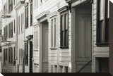 San Francisco Ally Stretched Canvas Print by Christian Peacock